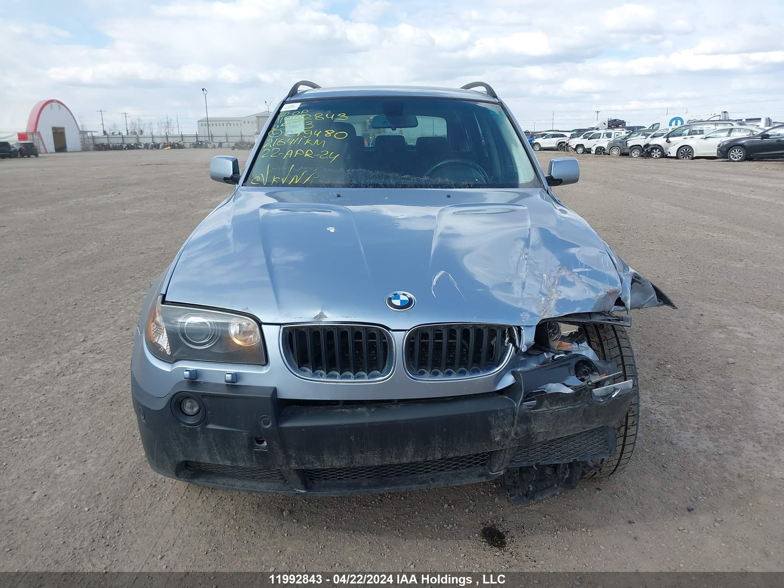 Photo 11 VIN: WBXPA73445WC49480 - BMW X3 