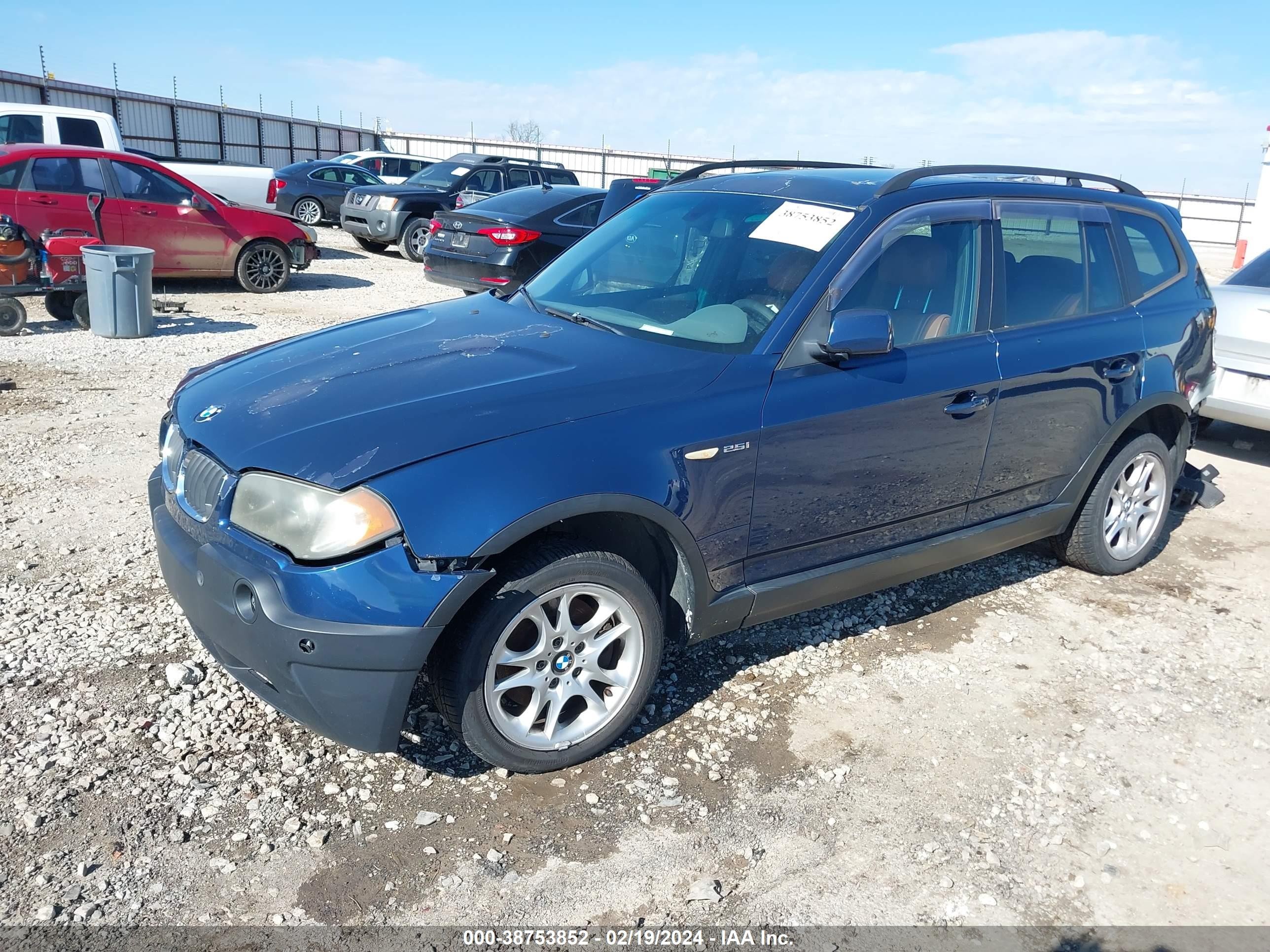 Photo 1 VIN: WBXPA73484WB25226 - BMW X3 