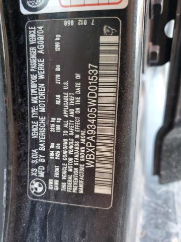 Photo 11 VIN: WBXPA93405WD01537 - BMW X3 3.0I 