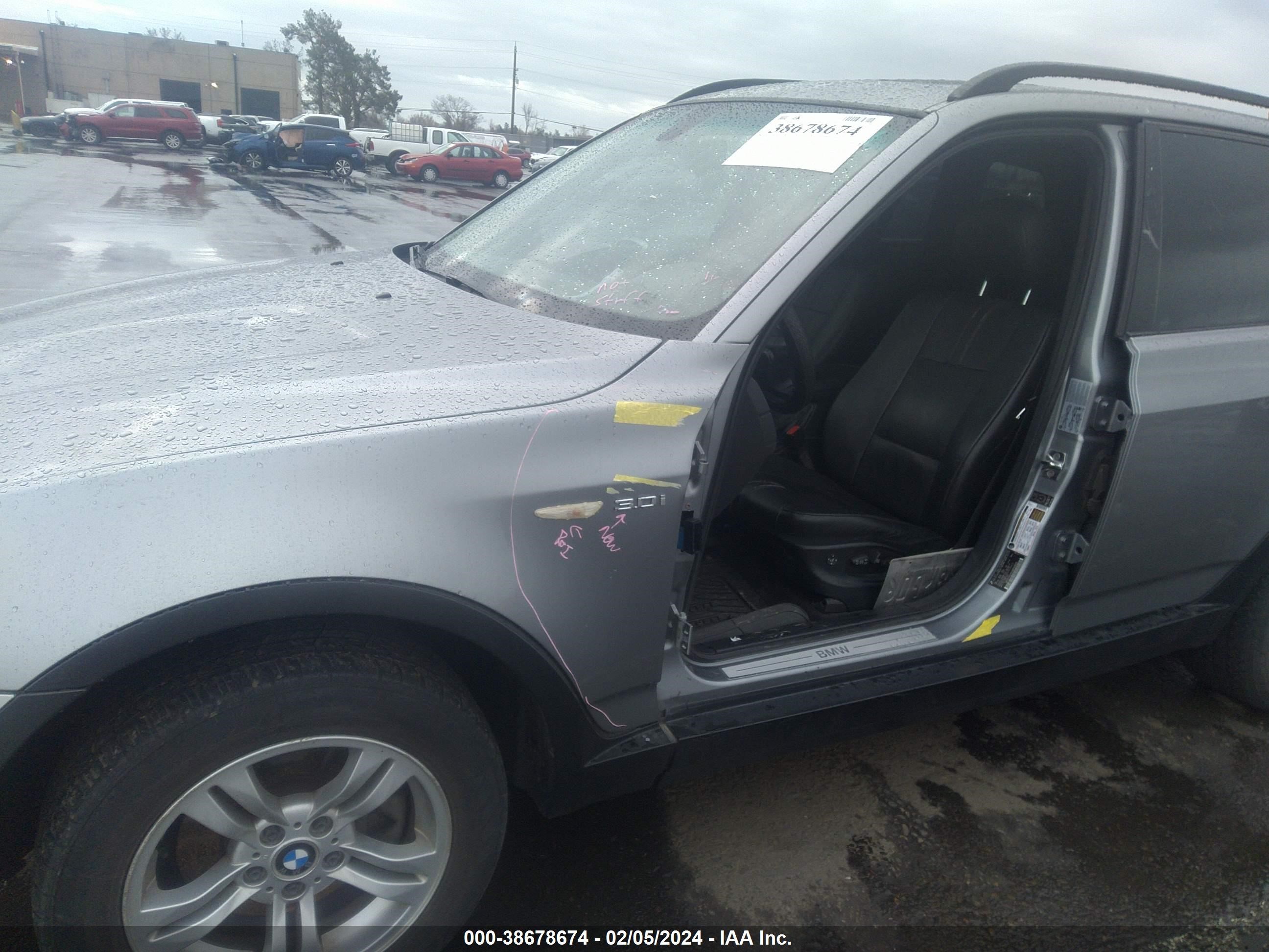 Photo 5 VIN: WBXPA93405WD08505 - BMW X3 