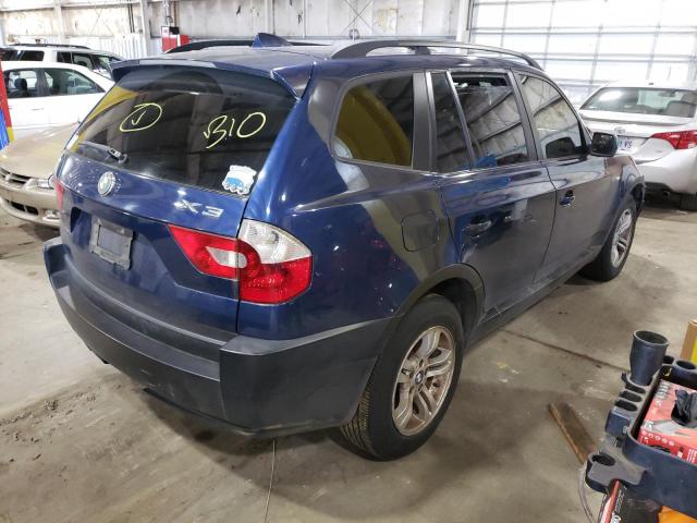 Photo 3 VIN: WBXPA93414WA60618 - BMW X3 3.0I 