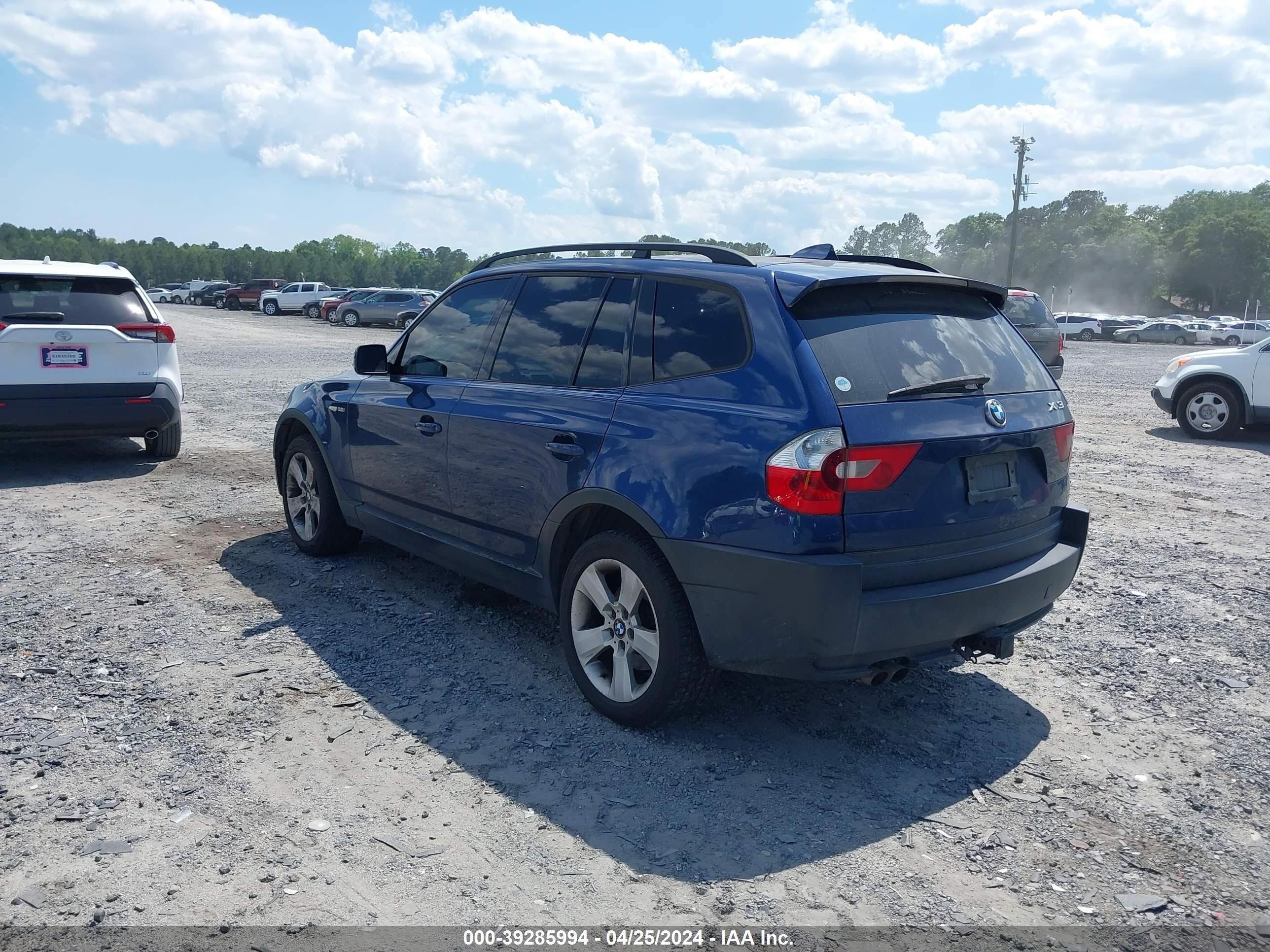 Photo 2 VIN: WBXPA93425WD04391 - BMW X3 