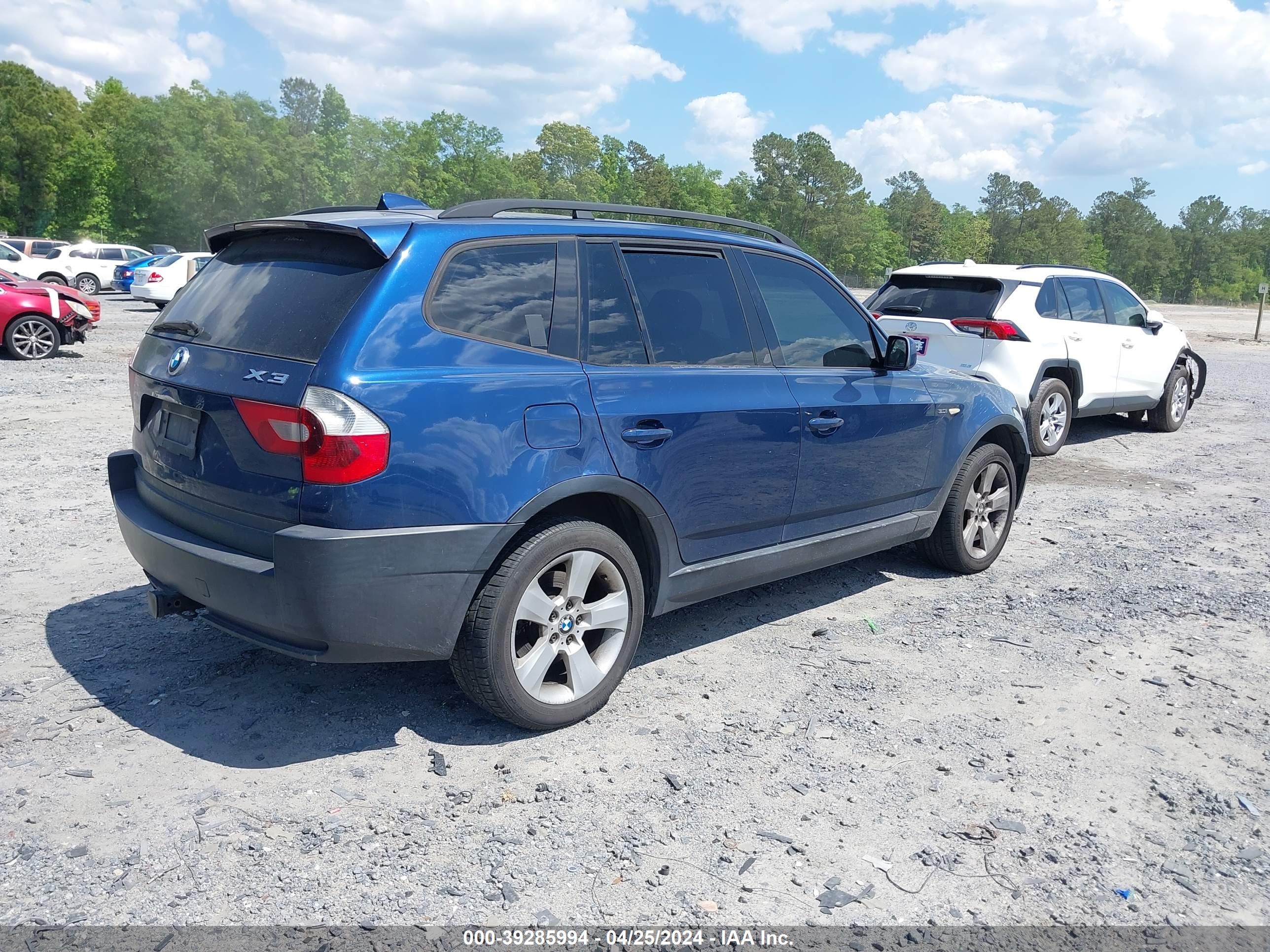 Photo 3 VIN: WBXPA93425WD04391 - BMW X3 