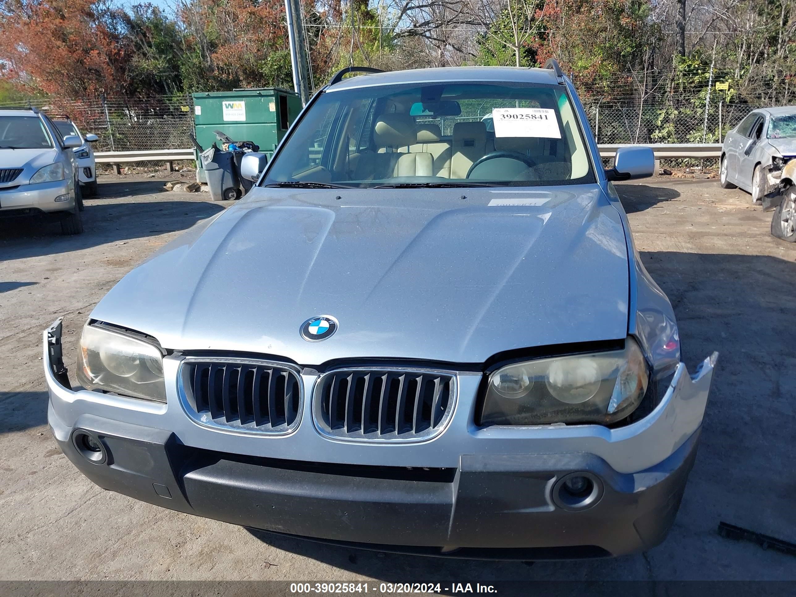 Photo 5 VIN: WBXPA93454WC33217 - BMW X3 