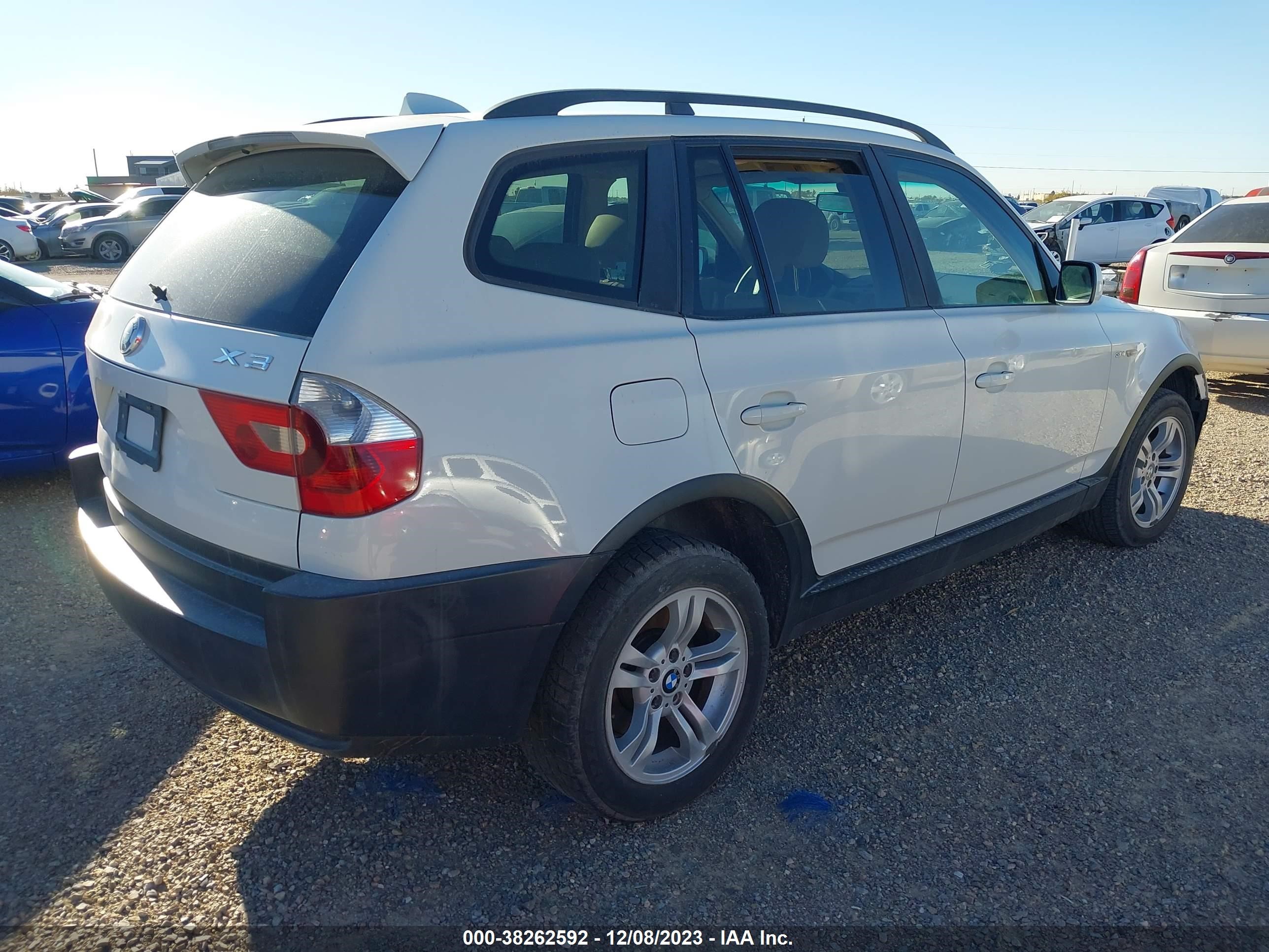 Photo 3 VIN: WBXPA93465WD13000 - BMW X3 