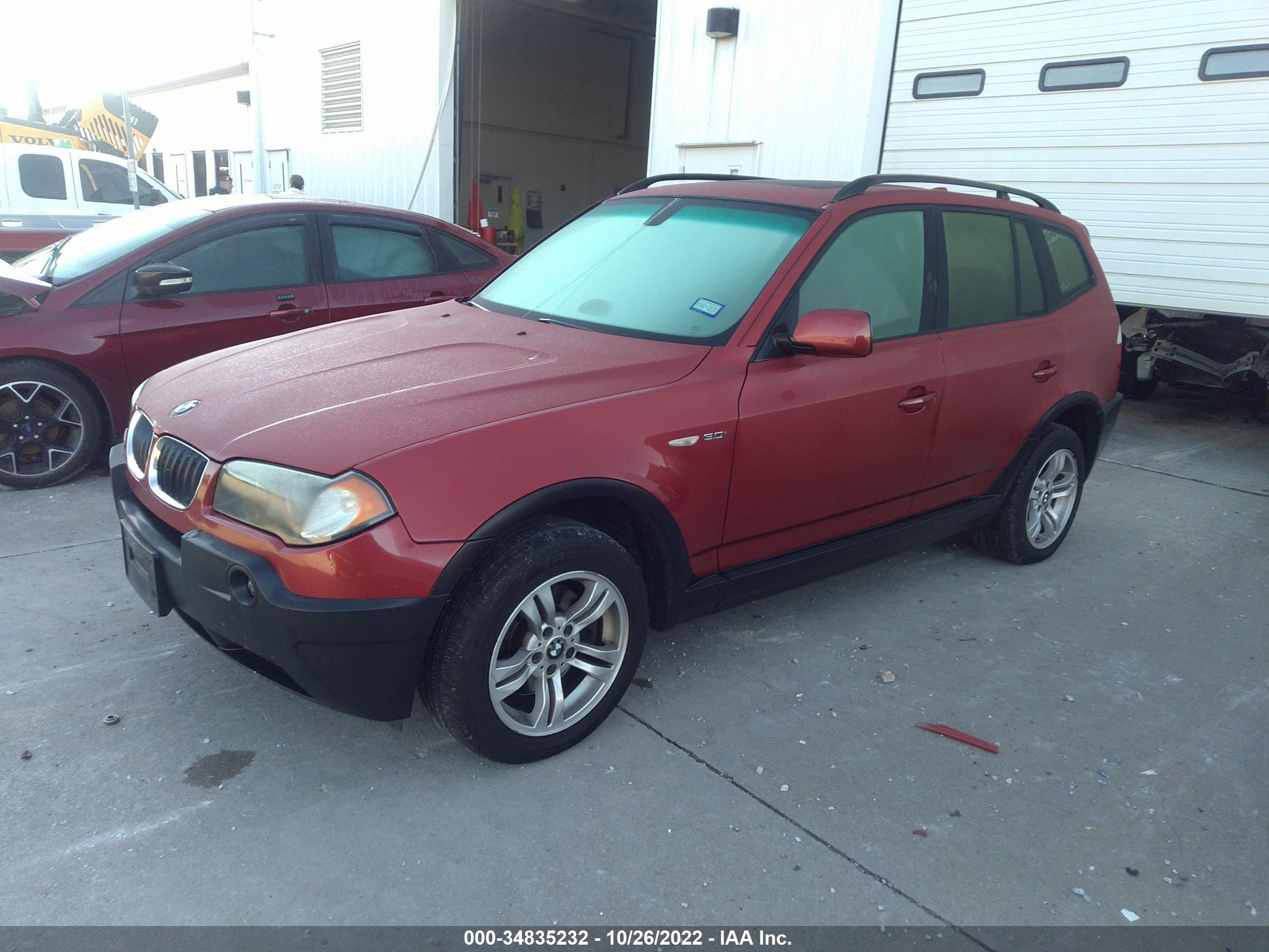 Photo 1 VIN: WBXPA93465WD13207 - BMW X3 