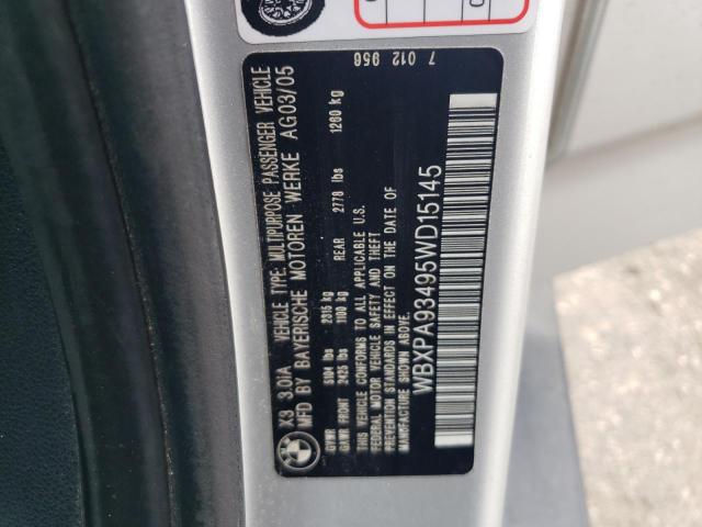 Photo 11 VIN: WBXPA93495WD15145 - BMW X3 