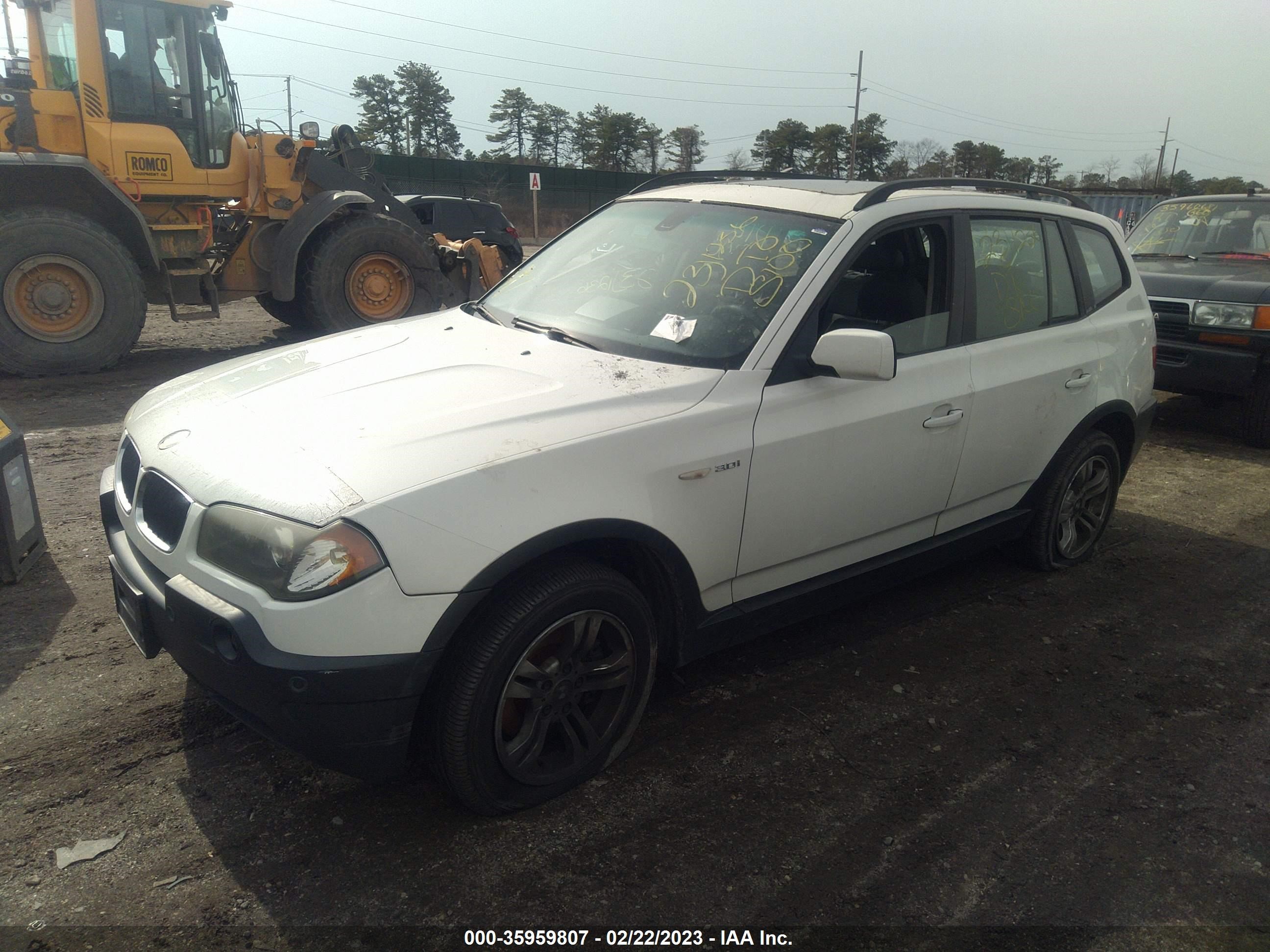 Photo 1 VIN: WBXPA93495WD16991 - BMW X3 