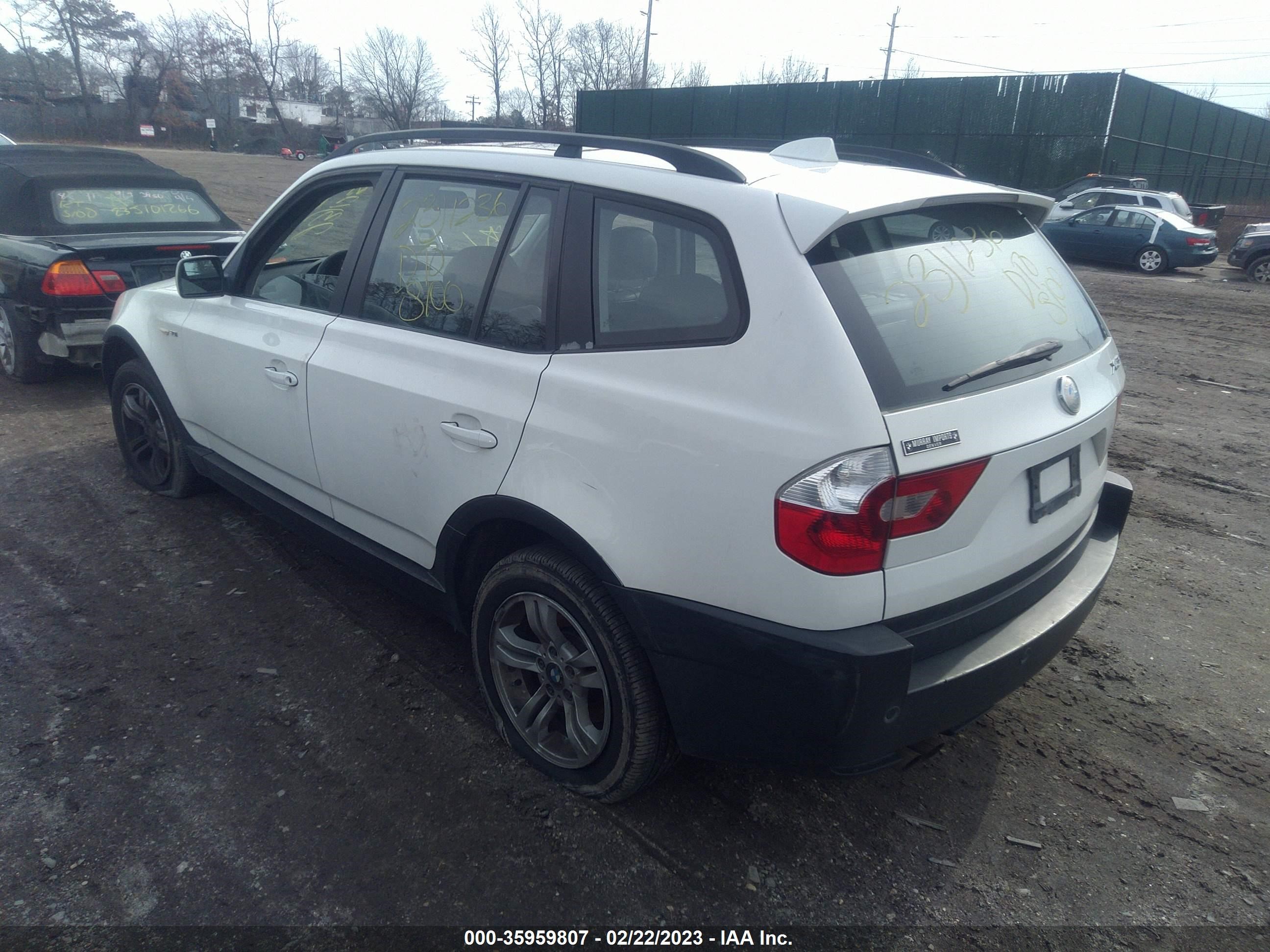 Photo 2 VIN: WBXPA93495WD16991 - BMW X3 