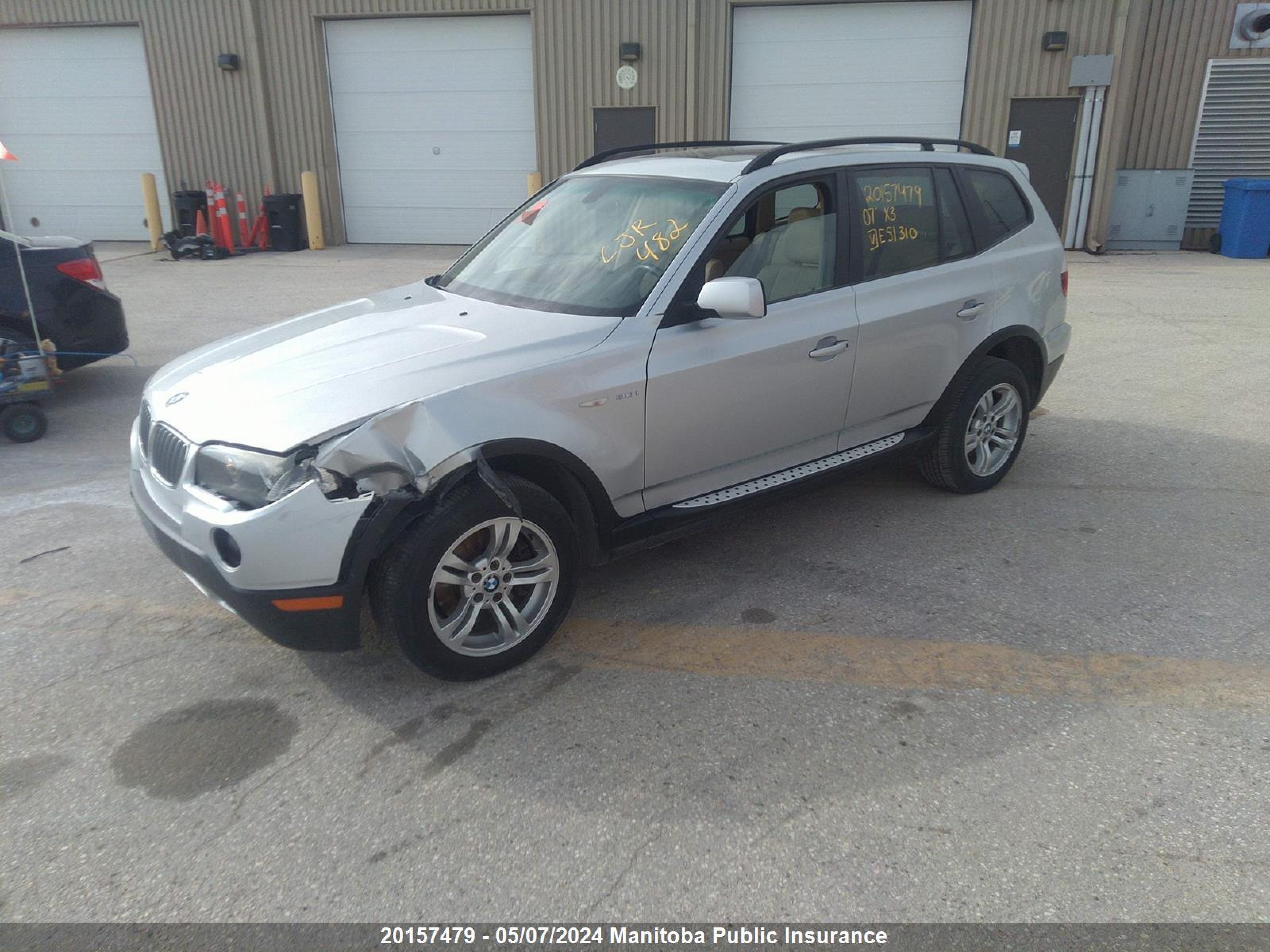 Photo 1 VIN: WBXPC73477WE51310 - BMW X3 