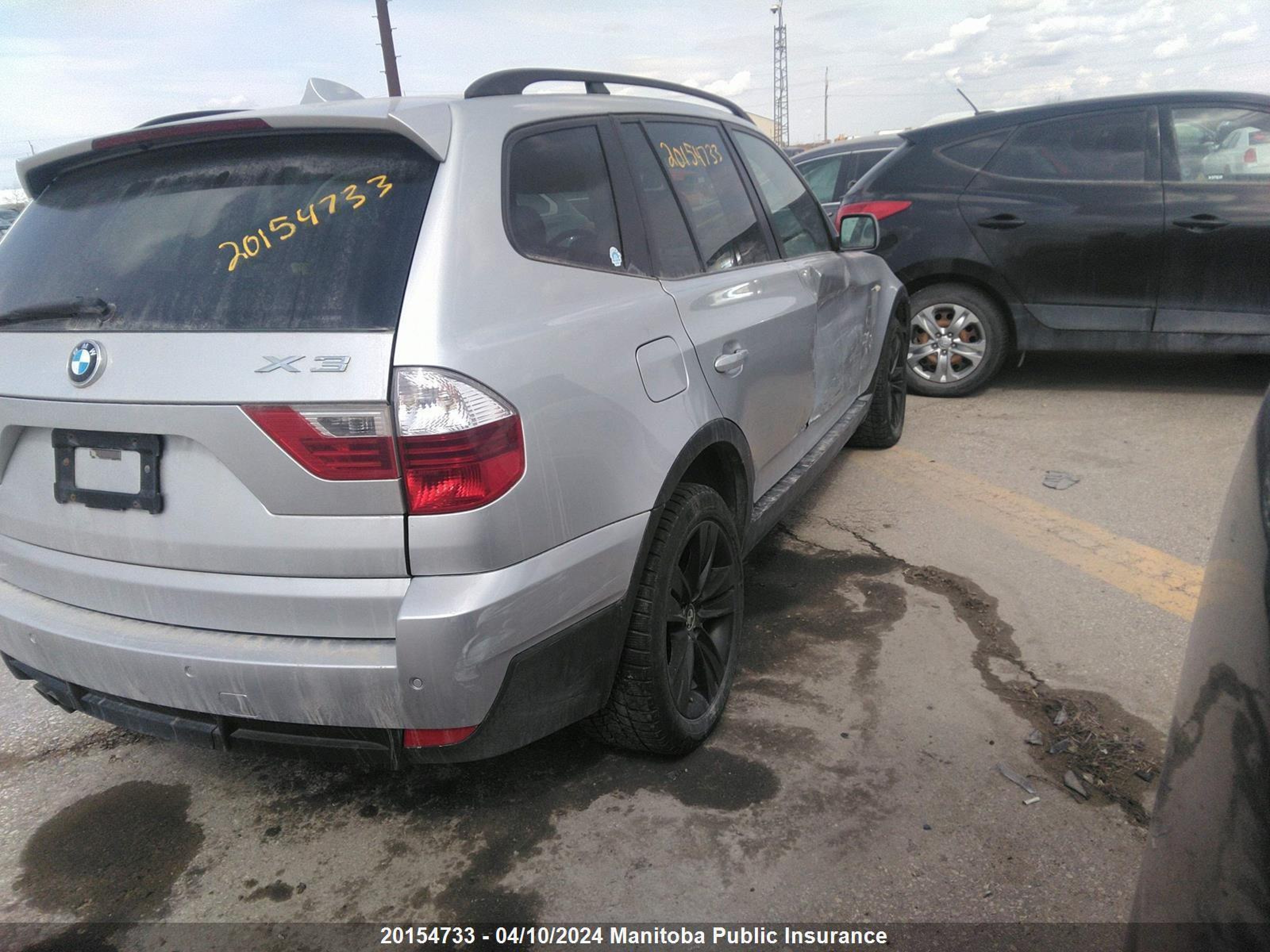 Photo 3 VIN: WBXPC73478WE52877 - BMW X3 