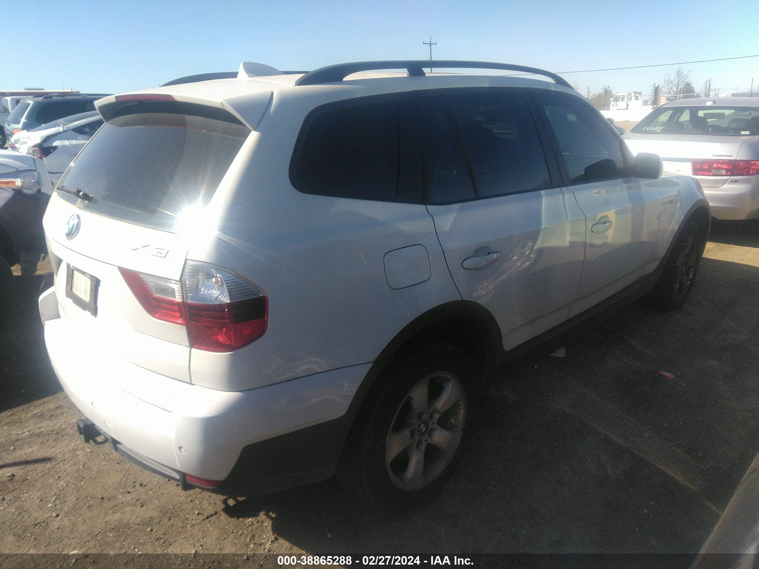 Photo 3 VIN: WBXPC93407WF20169 - BMW X3 