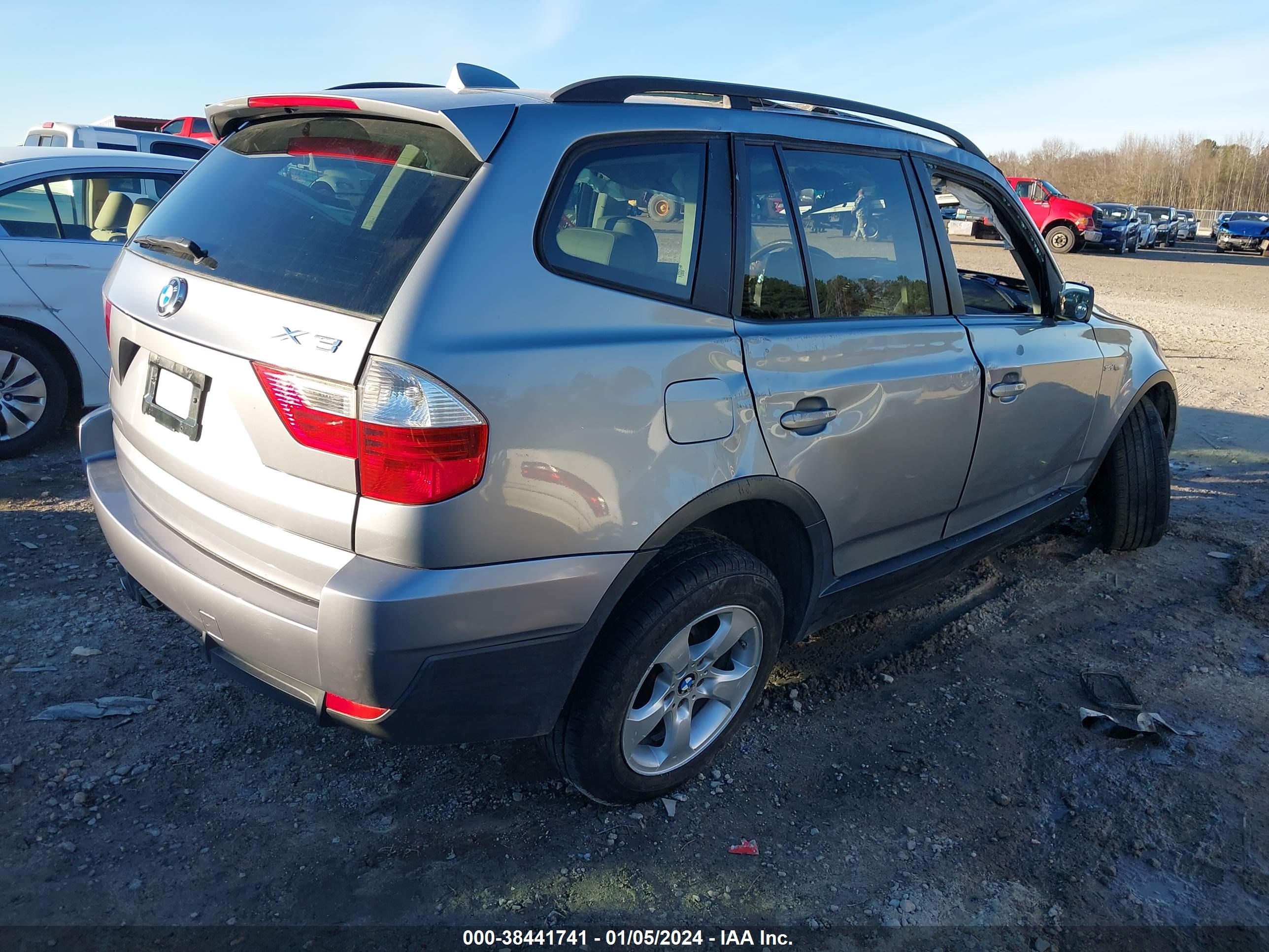 Photo 3 VIN: WBXPC93407WF21659 - BMW X3 