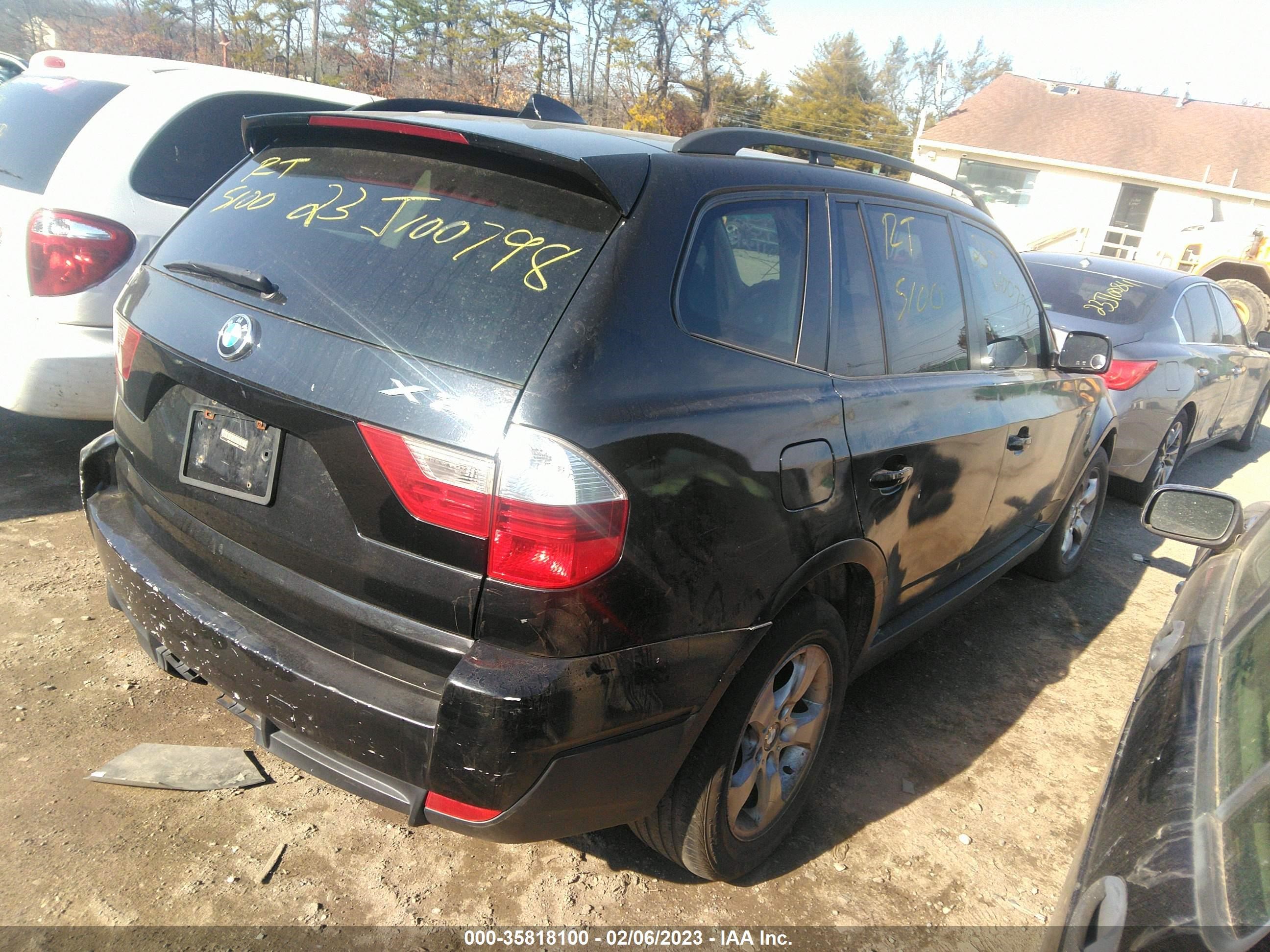 Photo 3 VIN: WBXPC93408WJ15086 - BMW X3 