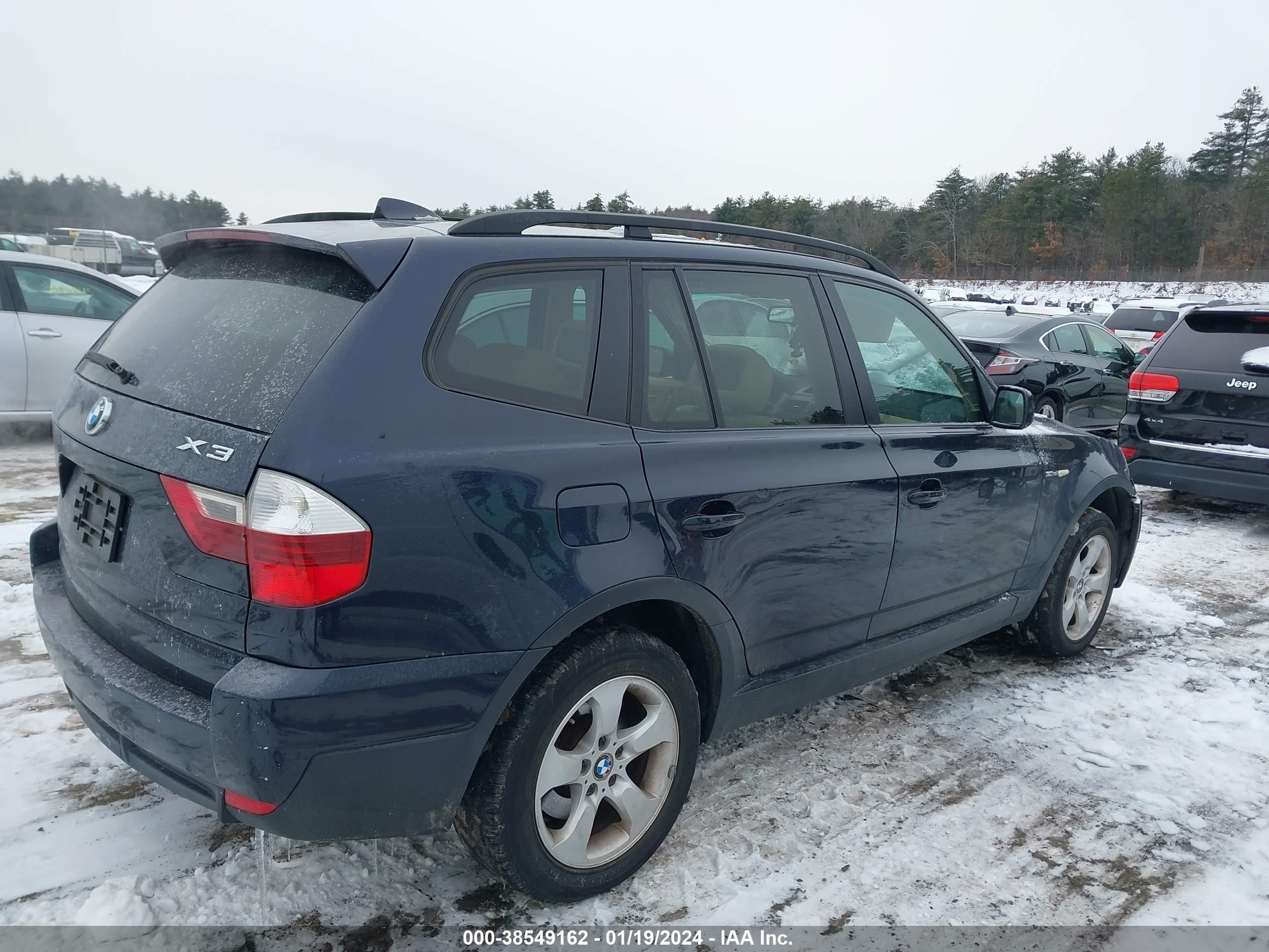 Photo 3 VIN: WBXPC93427WF12378 - BMW X3 