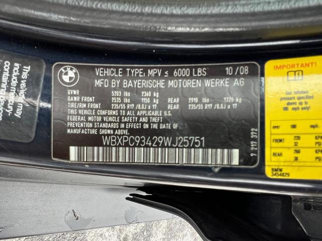 Photo 9 VIN: WBXPC93429WJ25751 - BMW X3 