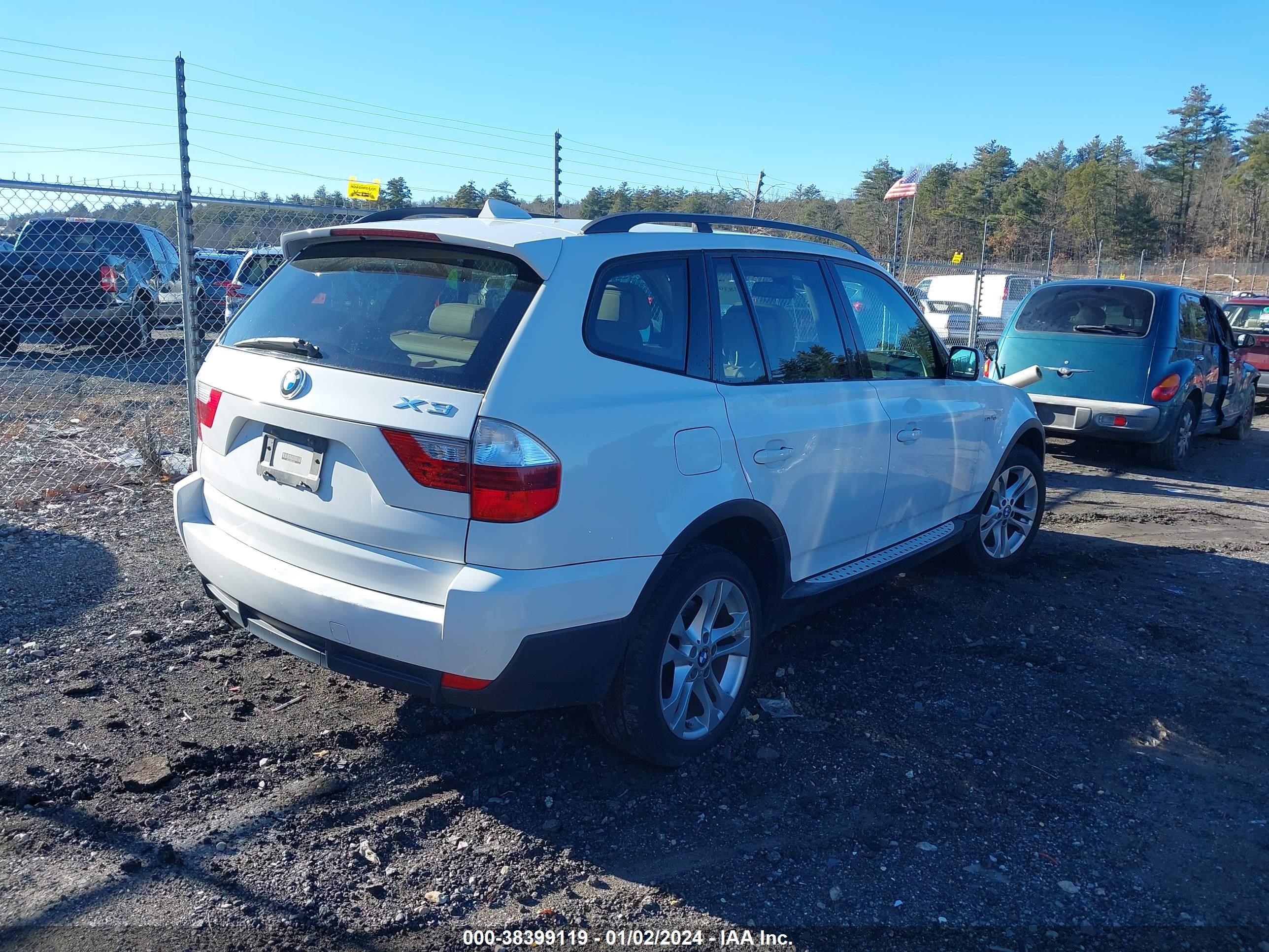 Photo 3 VIN: WBXPC93438WJ22095 - BMW X3 