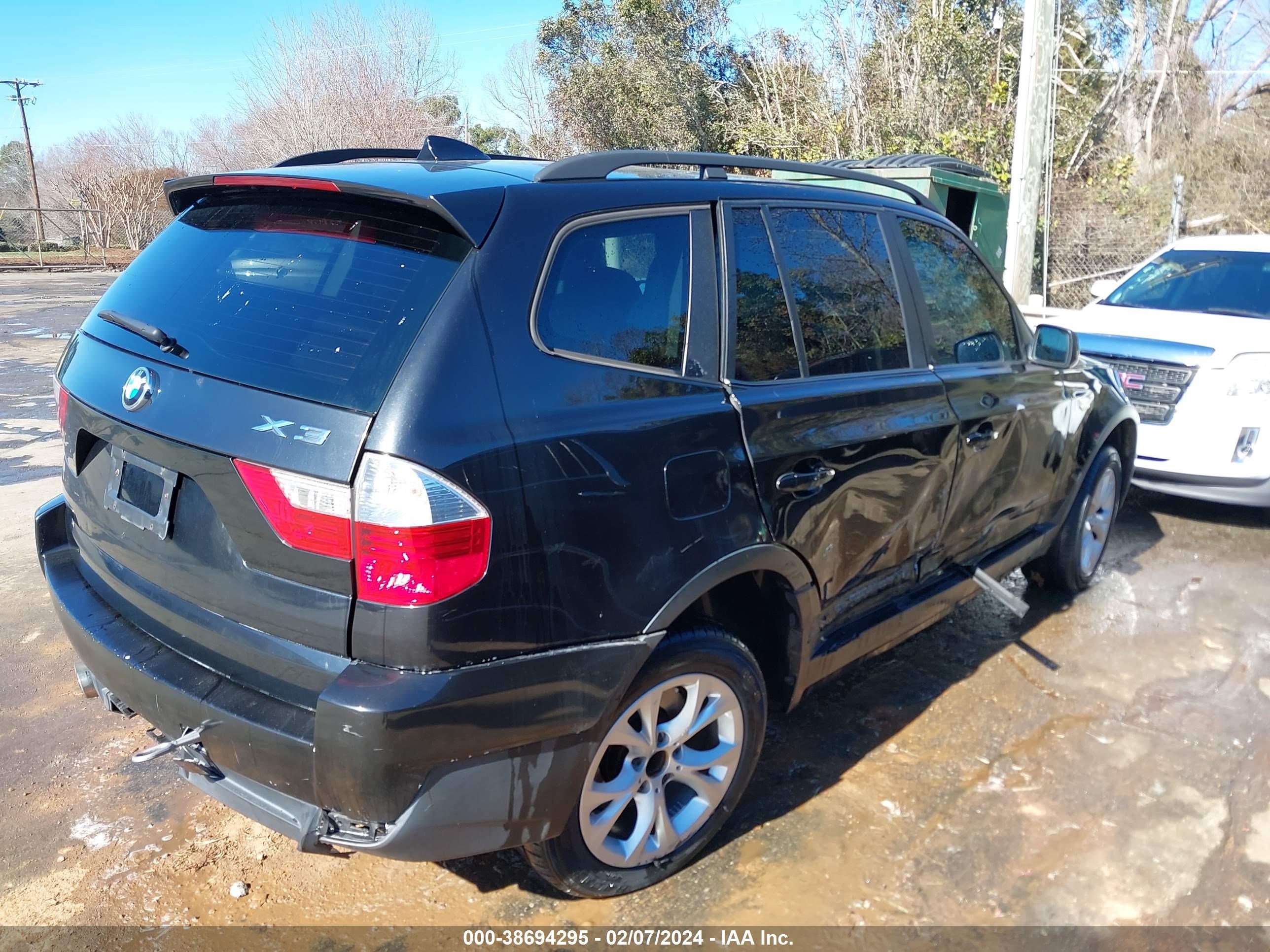 Photo 3 VIN: WBXPC93469WJ26322 - BMW X3 