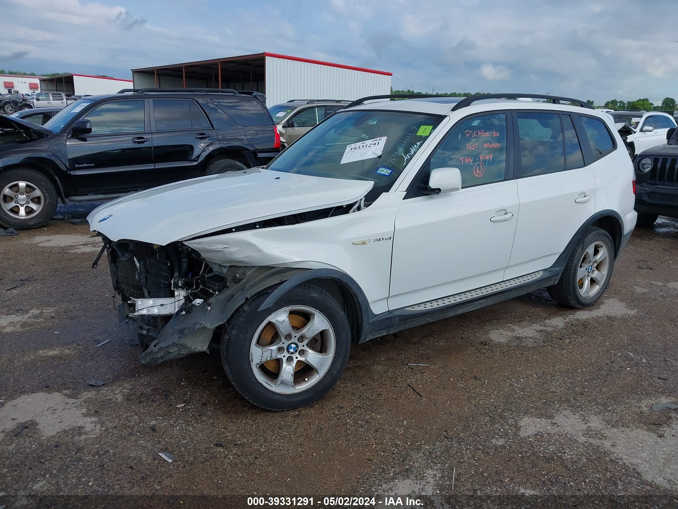 Photo 1 VIN: WBXPC93488WJ20763 - BMW X3 