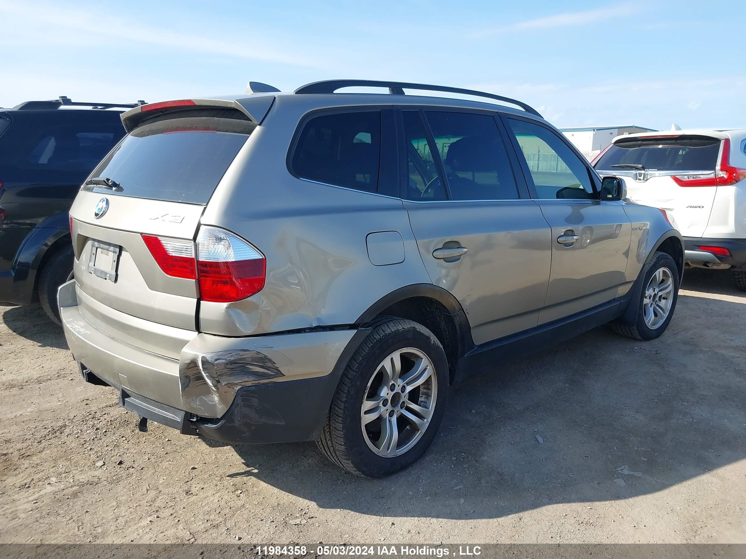 Photo 3 VIN: WBXPC93498WJ19332 - BMW X3 