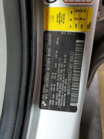 Photo 11 VIN: WBXPC934X7WF16937 - BMW X3 