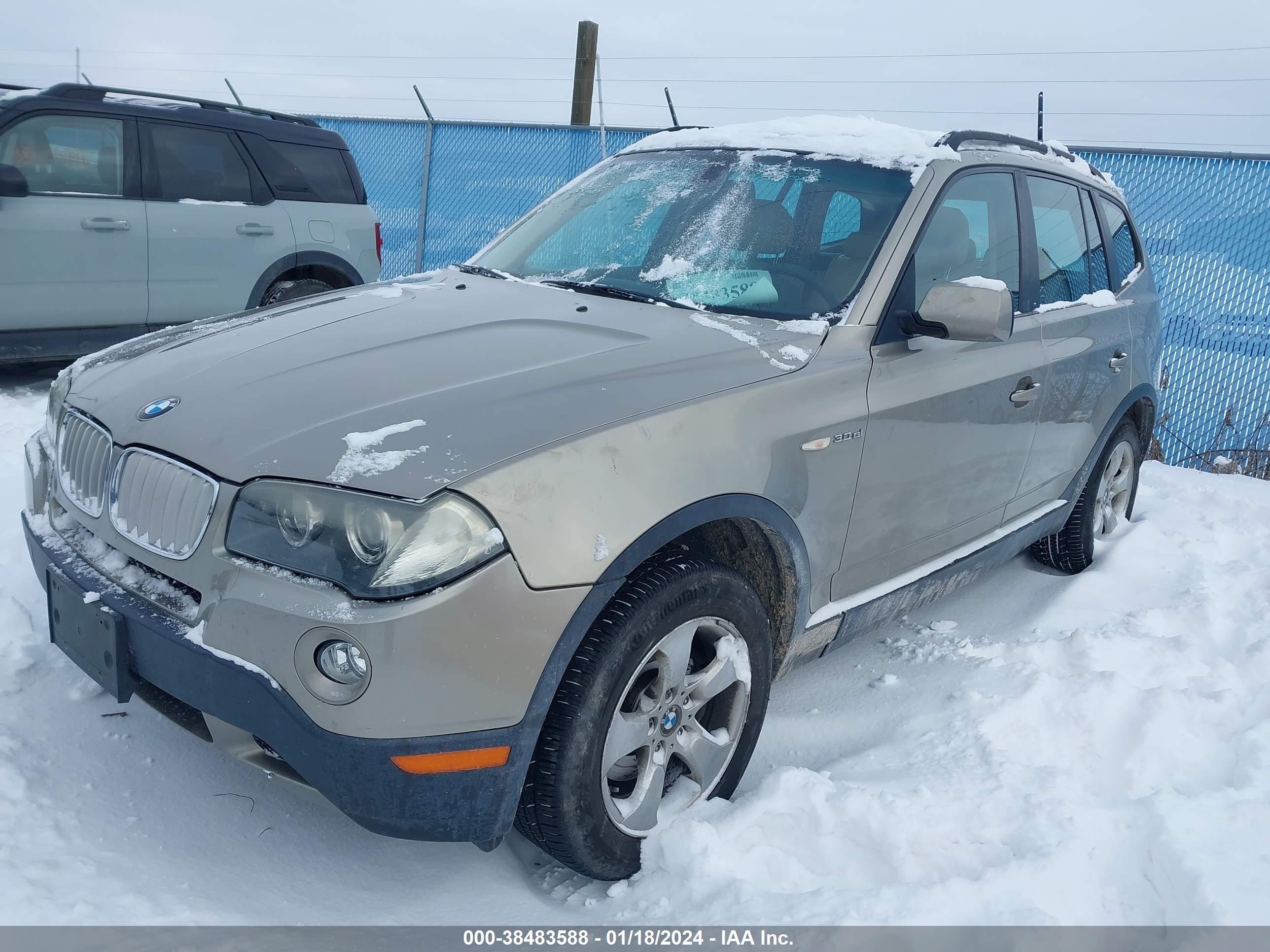 Photo 1 VIN: WBXPC934X8WJ02698 - BMW X3 