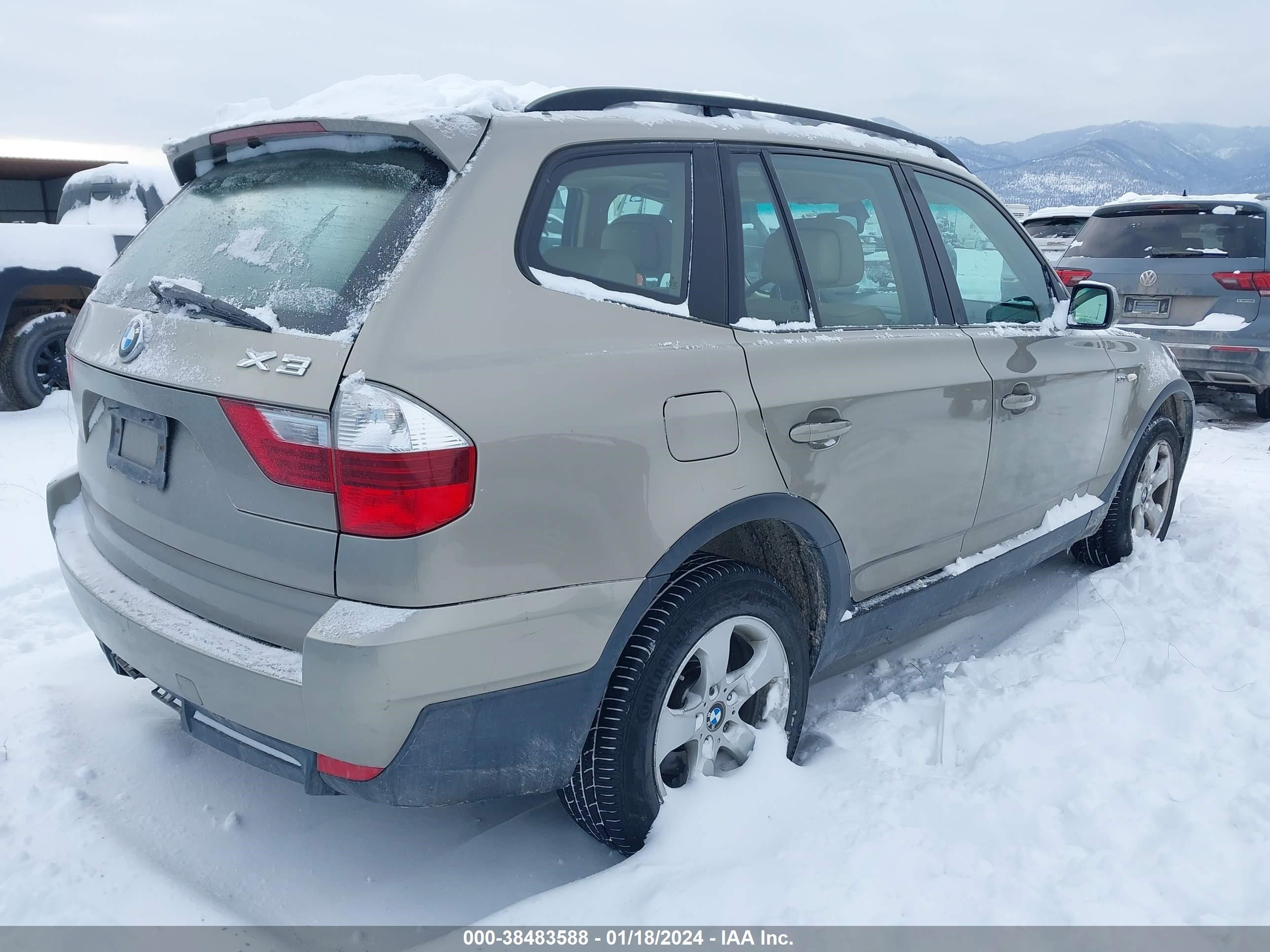 Photo 3 VIN: WBXPC934X8WJ02698 - BMW X3 