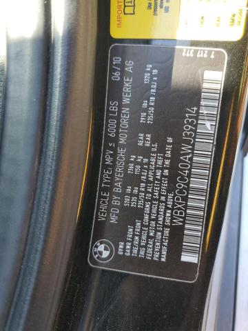 Photo 12 VIN: WBXPC9C40AWJ39314 - BMW X3 