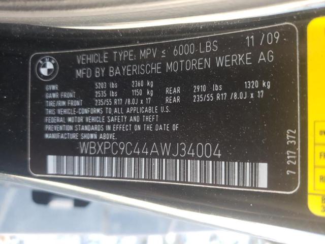 Photo 9 VIN: WBXPC9C44AWJ34004 - BMW X3 XDRIVE3 