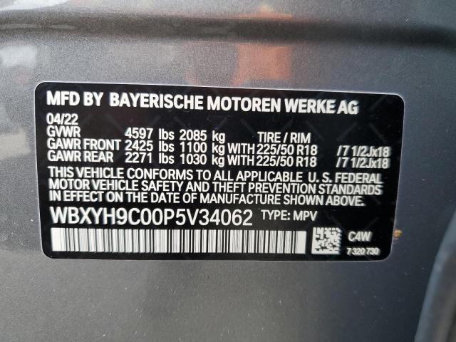 Photo 12 VIN: WBXYH9C00P5V34062 - BMW X2 SDRIVE2 