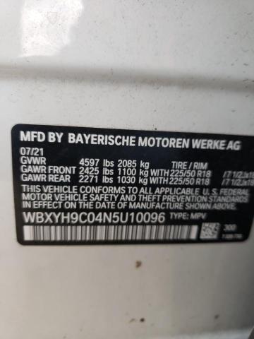 Photo 12 VIN: WBXYH9C04N5U10096 - BMW X2 SDRIVE2 