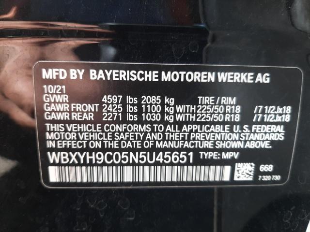 Photo 11 VIN: WBXYH9C05N5U45651 - BMW X2 SDRIVE2 