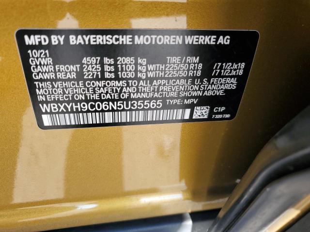 Photo 11 VIN: WBXYH9C06N5U35565 - BMW X2 SDRIVE2 