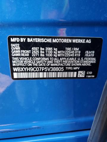 Photo 12 VIN: WBXYH9C07P5V38805 - BMW X2 SDRIVE2 