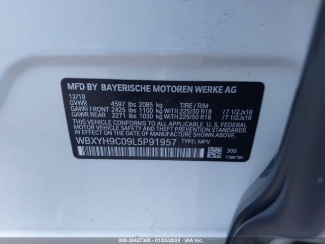 Photo 8 VIN: WBXYH9C09L5P91957 - BMW X2 