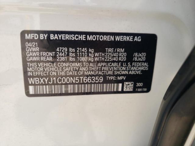 Photo 11 VIN: WBXYJ1C00N5T66359 - BMW X2 XDRIVE2 