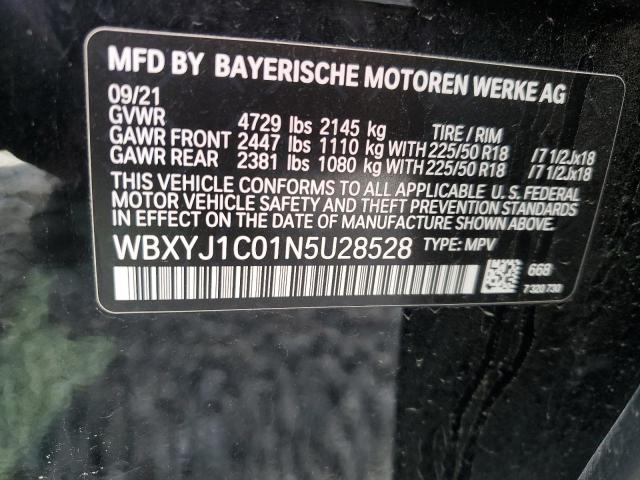 Photo 12 VIN: WBXYJ1C01N5U28528 - BMW X2 