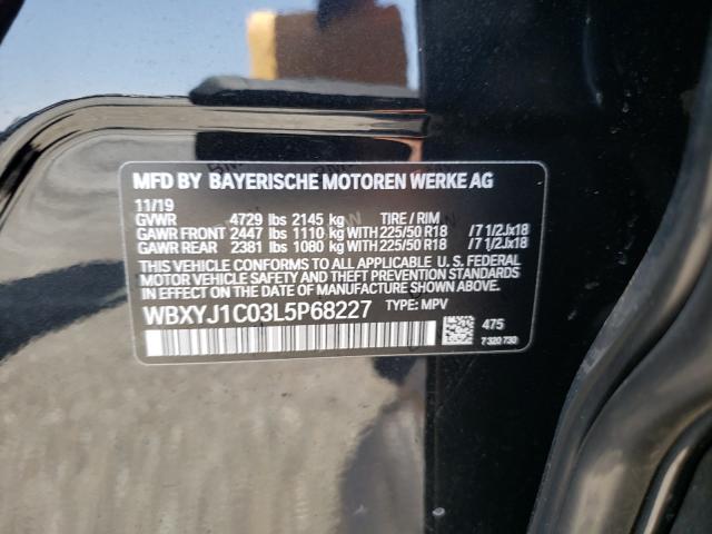 Photo 9 VIN: WBXYJ1C03L5P68227 - BMW X2 