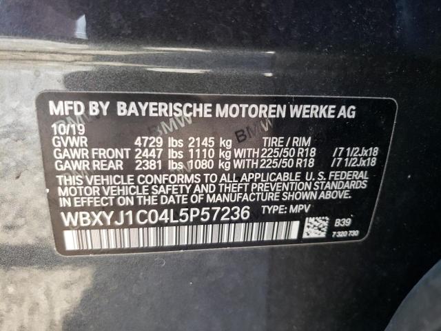 Photo 12 VIN: WBXYJ1C04L5P57236 - BMW X2 