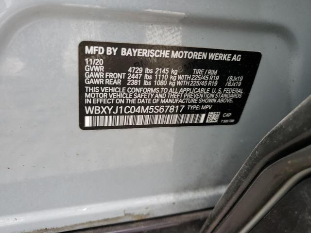 Photo 12 VIN: WBXYJ1C04M5S67817 - BMW X2 XDRIVE2 