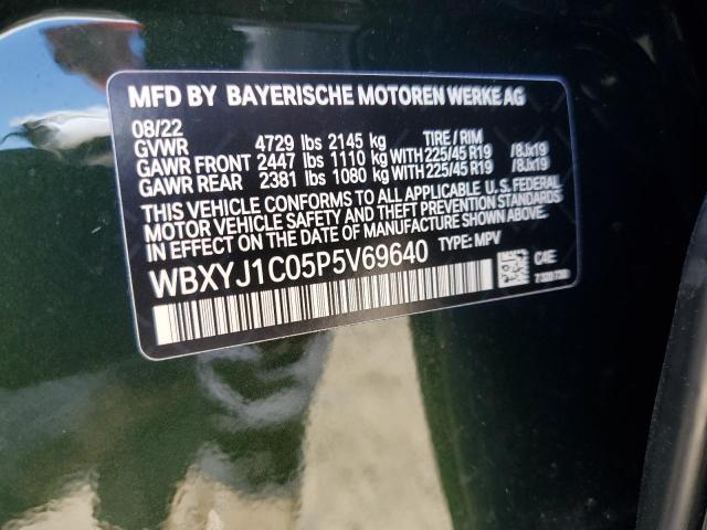 Photo 12 VIN: WBXYJ1C05P5V69640 - BMW X2 XDRIVE2 