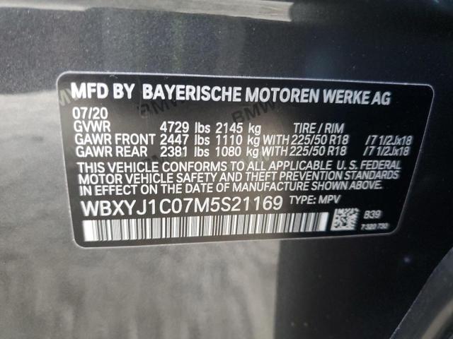 Photo 13 VIN: WBXYJ1C07M5S21169 - BMW X2 XDRIVE2 