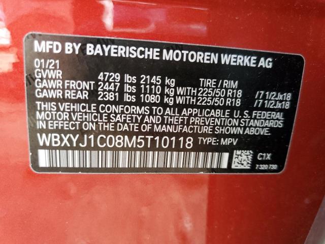 Photo 13 VIN: WBXYJ1C08M5T10118 - BMW X2 XDRIVE2 