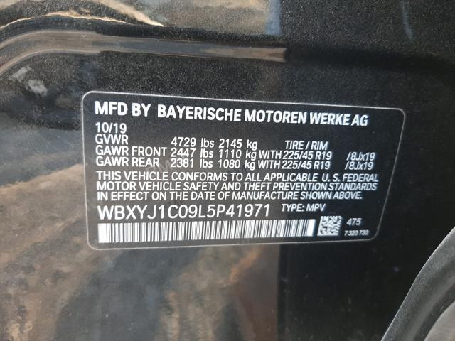 Photo 9 VIN: WBXYJ1C09L5P41971 - BMW X2 XDRIVE2 