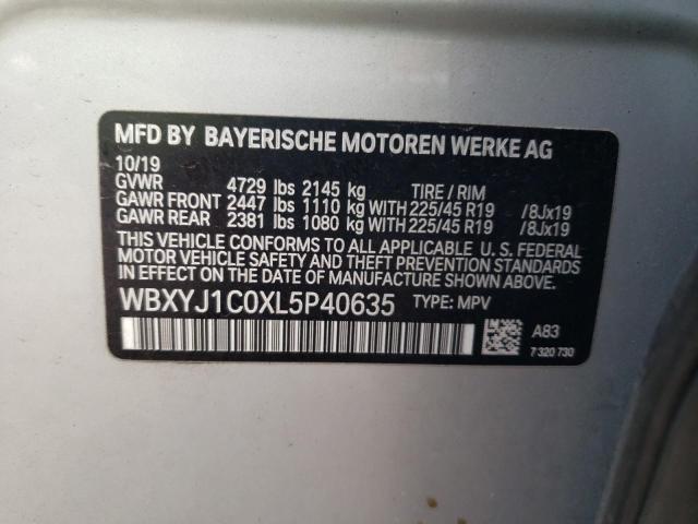 Photo 13 VIN: WBXYJ1C0XL5P40635 - BMW X2 XDRIVE2 