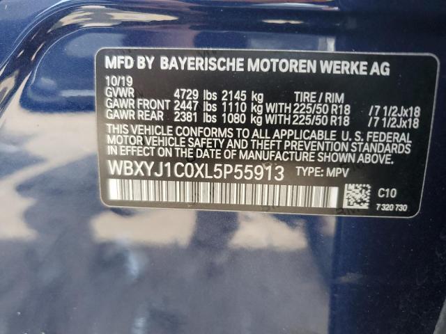 Photo 12 VIN: WBXYJ1C0XL5P55913 - BMW X2 