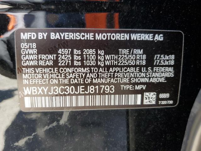 Photo 12 VIN: WBXYJ3C30JEJ81793 - BMW X2 