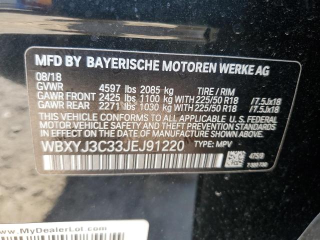 Photo 12 VIN: WBXYJ3C33JEJ91220 - BMW X2 SDRIVE2 