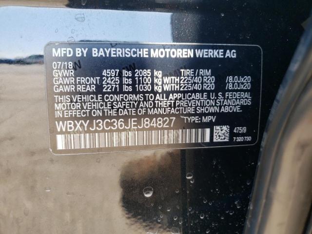 Photo 12 VIN: WBXYJ3C36JEJ84827 - BMW X2 SDRIVE2 