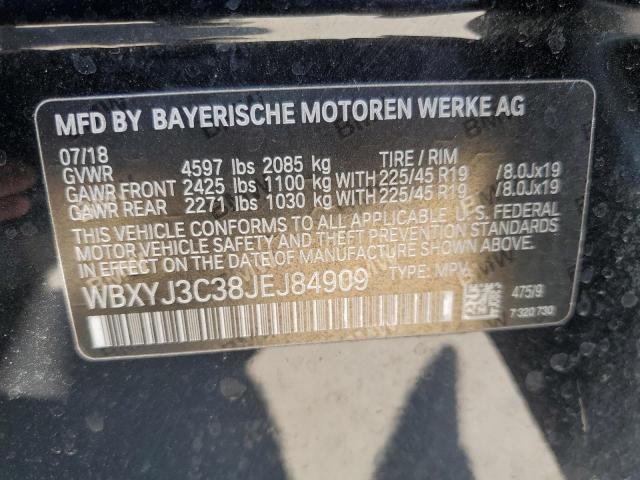 Photo 11 VIN: WBXYJ3C38JEJ84909 - BMW X2 SDRIVE2 